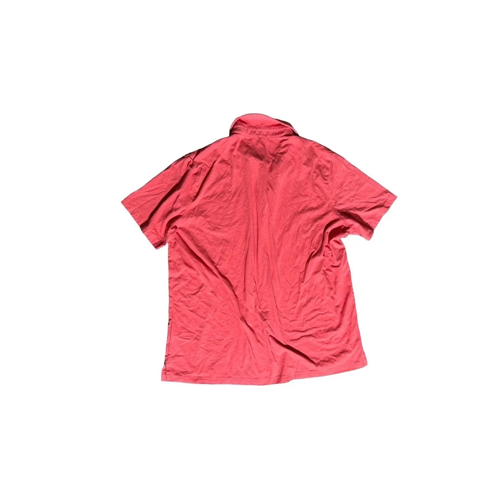 Polo Ralph Lauren Performance Shirt Mens XL Salmon Pink Classic Fit Pocket Polo